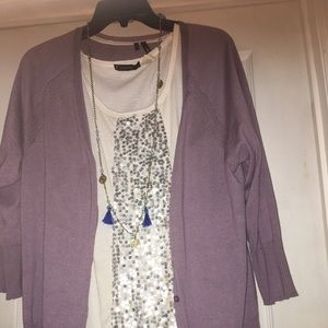 Cardigan and tank set